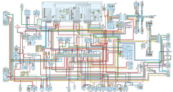 Схема электрооборудования Волга ГАЗ 3110