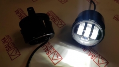 Светодиодные LED противотуманные фары Sal-Man на Приору и Шевроле Ниву