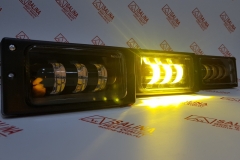 Светодиодные LED противотуманные фары ВАЗ 2110-2112,2113-2115, Шевроле Нива (до рестайлинга) Sal-man
